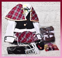 BJD Volks Dollfie Dream DD After School Akihabara Girls Magical Ruby Dress Set