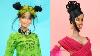 Barbie Doll Makeover Diy Miniature Ideas For Barbie Cardi B Billie Eilish Dua Lipa Rihanna