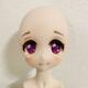 Dollfie Dream Custom Head Volks Dd Dwc01 Semi-white Resin Eye Beauty #163