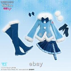 Dollfie Dream Hatsune Miku Snow Miku Fuwafuwa coat Set by Volks official outfit