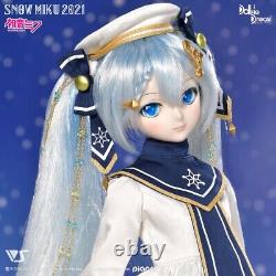 Dollfie Dream Hatsune Miku Snow Miku Glowing Snow Set by Volks official outfit