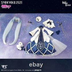 Dollfie Dream Hatsune Miku Snow Miku Glowing Snow Set by Volks official outfit