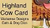 Highland Cow Card Handmadecards Cardmaker