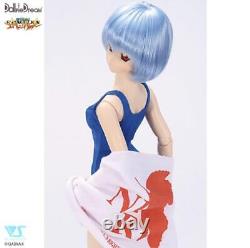 NEW VOLKS DD Dollfie Dream Evangelion Rei Ayanami 1/3 Doll School Swimsuit