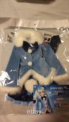 New Volks DD Dollfie Dream Snow Hatsune Miku Fluffy Coat Set Clothing only Japan