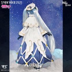PSL Volks SNOW MIKU 2021 Glowing Snow DD Dollfie Dream dress set
