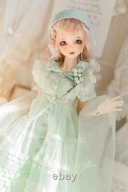 RARE Super Dollfie Dream SD DD MELODY C Eleanore Doll FleurGeste Lily Dress Set