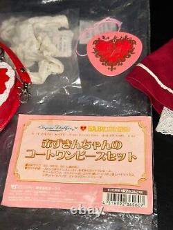 RARE Volks Super Dollfie Baby The Stars Shine Bright Red Riding Hood Coat Set