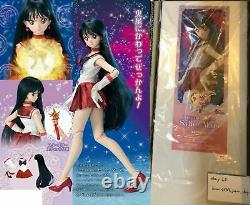 Sailor Mars Mercury volks Dollfie Dream doll figure set DDS moon anime manga