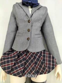 VOLKS Base Body Dollfie Dream School Uniform 60cm Used Japan