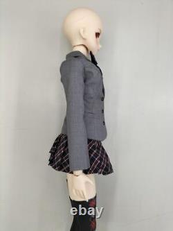 VOLKS Base Body Dollfie Dream School Uniform 60cm Used Japan