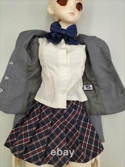 VOLKS Base Body Dollfie Dream School Uniform 60cm Used Japan