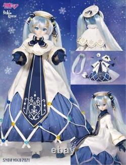 VOLKS DD Dollfie Dream Snow Miku 2021 Hatsune Miku Glowing Snow Outfit Set New