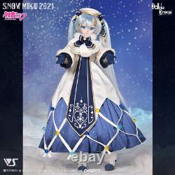 VOLKS DD Dollfie Dream Snow Miku 2021 Hatsune Miku Glowing Snow Outfit Set New