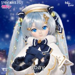 VOLKS DD Dollfie Dream Snow Miku 2021 Hatsune Miku Glowing Snow Outfit Set New