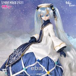 VOLKS DD Dollfie Dream Snow Miku 2021 Hatsune Miku Glowing Snow Outfit Set New