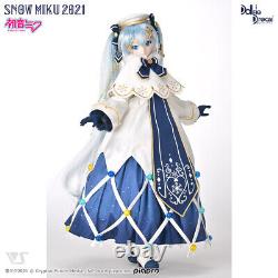 VOLKS DD Dollfie Dream Snow Miku 2021 Hatsune Miku Glowing Snow Outfit Set New