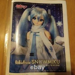 VOLKS Dollfie Dream DD Doll HATSUNE MIKU SNOW MIKU Ver. Rare New Japan