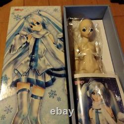 VOLKS Dollfie Dream DD Doll HATSUNE MIKU SNOW MIKU Ver. Rare New Japan