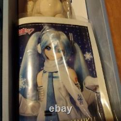 VOLKS Dollfie Dream DD Doll HATSUNE MIKU SNOW MIKU Ver. Rare New Japan