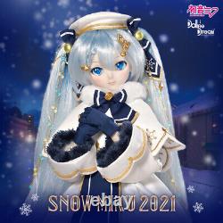 VOLKS Dollfie Dream DD Hatsune Miku Snow Miku 2021 Glowing Snow Unopened New