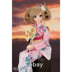 VOLKS Dollfie Dream DD Outfit Morning glory yukata set (pink) from Japan PSL