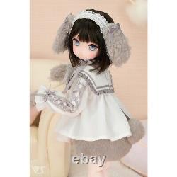 VOLKS Dollfie Dream DD Outfit set Fluffy? Poodle Set (Gray)/Mini From Japan PSL