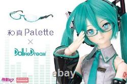 VOLKS Dollfie Dream DD Outfit set Hatsune Miku Glasses Washin Palette from JPN