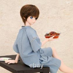 VOLKS Dollfie Dream DD Outfit set Jinbei set (light blue) From Japan PSL