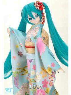 VOLKS Dollfie Dream Hatsune Miku Furisode Set (Pale Blue) Japanese Kimono F/S