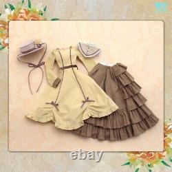 VOLKS Dollfie Dream Outfit set Eclair Bustle Dress From JPN