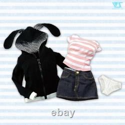 VOLKS Dollfie Dream Outfit set Rabbit ear hoodie set From JPN