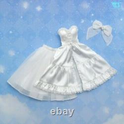 VOLKS Dollfie Dream Outfit set White sugar tiered dress From JPN