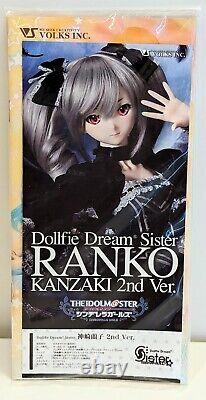 VOLKS Dollfie Dream Sister DD DDS THE IDOL MASTER RANKO KANZAKI 2nd ver