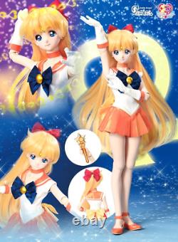 VOLKS Dollfie Dream Sister DDS Sailor Moon Sailor Venus 1/3 Doll Figure JAPAN