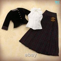 VOLKS Dollfie Dream Tartan Long Skirt Style Designers Collection Costume Only JP