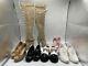 Volks Bjd Super Dollfie Dream Doll Shoes Lot 6 Pairs Heels Boots Girl Fashion