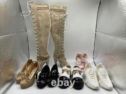 Volks BJD Super Dollfie Dream Doll shoes LOT 6 pairs heels boots girl fashion