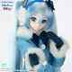 Volks Dd Dollfie Dream Snow Hatsune Miku Fluffy Coat Set Clothing Only Japan