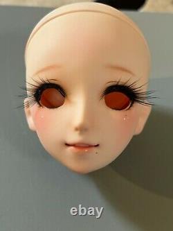 Volks Dollfie Dream Alna Head with Custom Artist Faceup Semi White