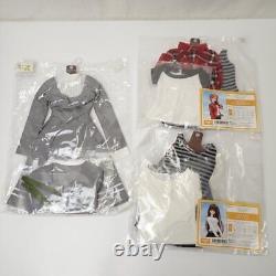 Volks Dollfie Dream Costume Mass Set Denim Suspender Skirt Shirabara Jog