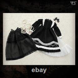 Volks Dollfie Dream DD Doll Outfit Set Embrace Black Nightmare New
