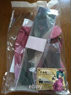 Volks Dollfie Dream DD Hatsune Miku Senbonzakura Dress Costume Cloth Wig set