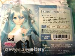 Volks Dollfie Dream DD Hatsune Miku VOCALOID Snow Princess Costume Set NEW