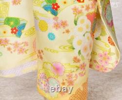 Volks Dollfie Dream DD Super Dollfie SD Furisode Set Moegi Kimono Costume Only