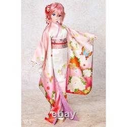 Volks Dollfie Dream DD Super Dollfie SD Furisode Set Peony Kimono Costume Only