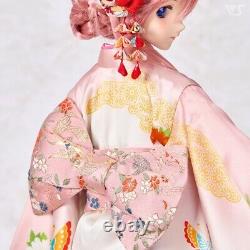 Volks Dollfie Dream DD Super Dollfie SD Furisode Set Peony Kimono Costume Only