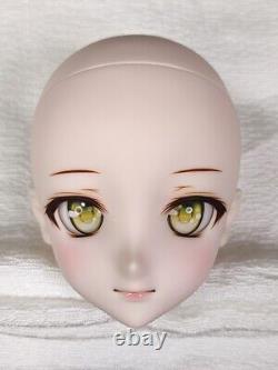 Volks Dollfie Dream DDH-09 Semi-White Head Only Custom Make Up With Lotta Mimi Eye