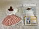 Volks Dollfie Dream Doll Costume Clothes Set Of 2 Limited Rare Good Condition