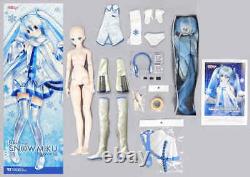Volks Snow Yuki Miku Dollfie Dream DD Hatsune diva girl doll Vocaloid Used